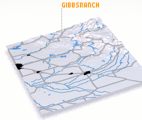 3d view of Gibbs Ranch