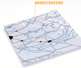 3d view of Woods Crossing