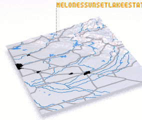 3d view of Melones Sunset Lake Estates