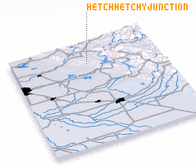 3d view of Hetch Hetchy Junction