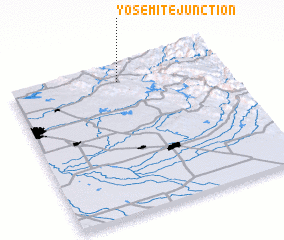 3d view of Yosemite Junction