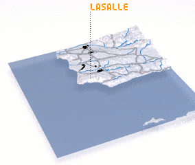 3d view of La Salle