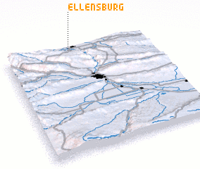 3d view of Ellensburg