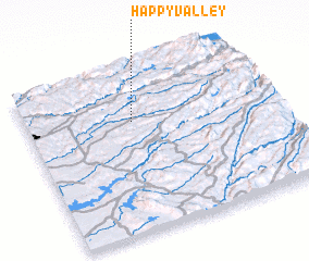 3d view of Happy Valley