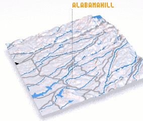 3d view of Alabama Hill