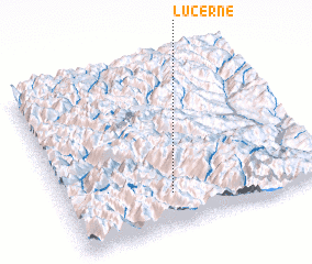 3d view of Lucerne