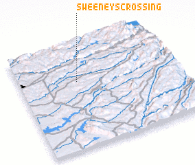 3d view of Sweeneys Crossing