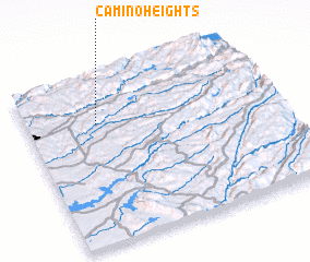 3d view of Camino Heights