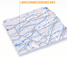 3d view of Lake Camanche Ranches