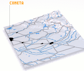 3d view of Cometa