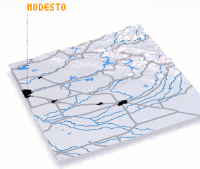 3d view of Modesto