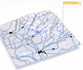 3d view of Union Hill