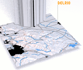 3d view of Del Rio