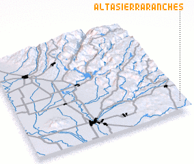 3d view of Alta Sierra Ranches