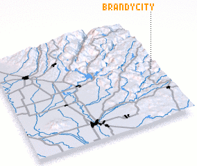 3d view of Brandy City