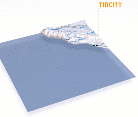 3d view of Tin City