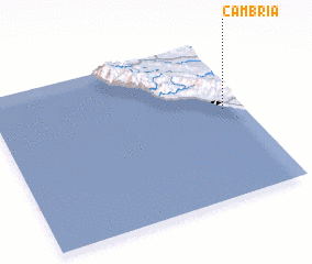 3d view of Cambria