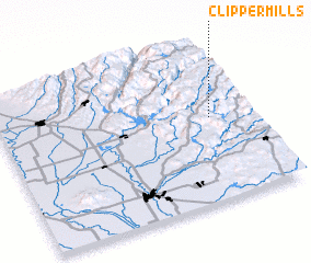 3d view of Clipper Mills