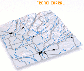 3d view of French Corral