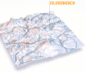 3d view of Silver Beach