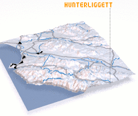 3d view of Hunter-Liggett