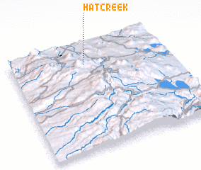 3d view of Hat Creek