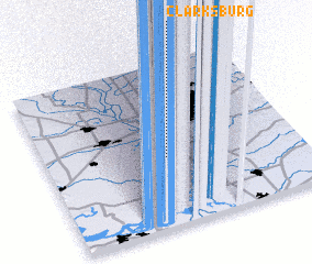 3d view of Clarksburg