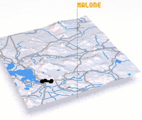 3d view of Malone