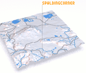 3d view of Spalding Corner