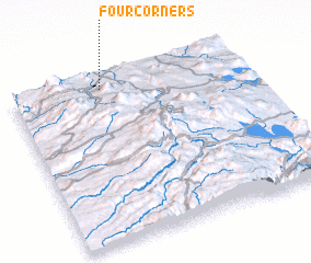 3d view of Four Corners