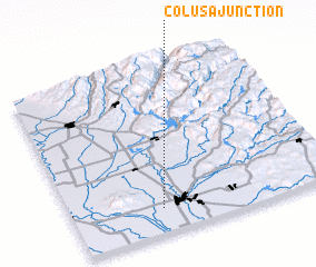 3d view of Colusa Junction