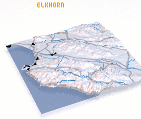 3d view of Elkhorn