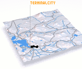 3d view of Terminal City