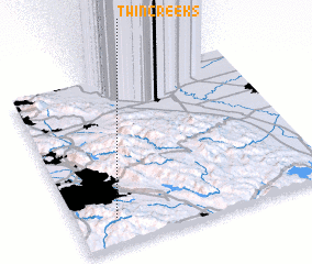 3d view of Twin Creeks