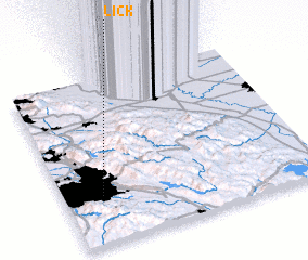 3d view of Lick
