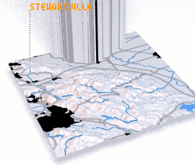 3d view of Stewartville