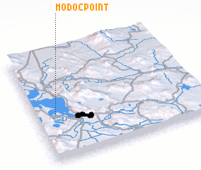 3d view of Modoc Point