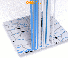 3d view of Cornwall