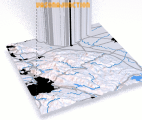 3d view of Vasona Junction