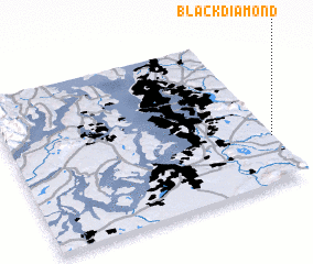 3d view of Black Diamond