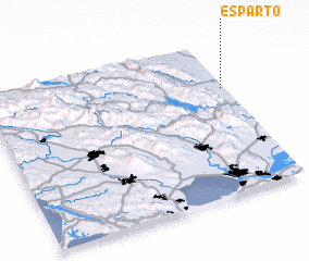 3d view of Esparto