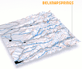 3d view of Belknap Springs