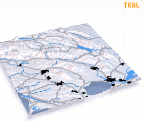 3d view of Teal