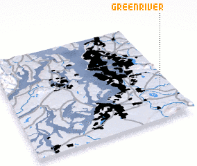 3d view of Green River