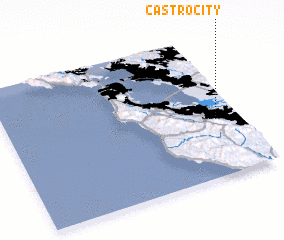 3d view of Castro City