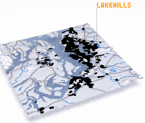 3d view of Lake Hills