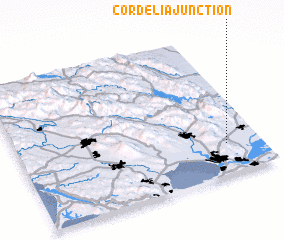 3d view of Cordelia Junction