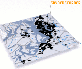 3d view of Snyders Corner