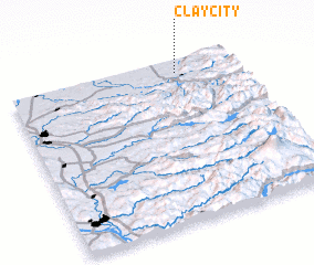 3d view of Clay City