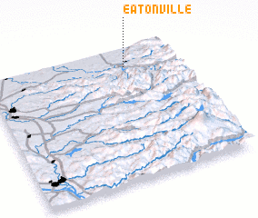 3d view of Eatonville